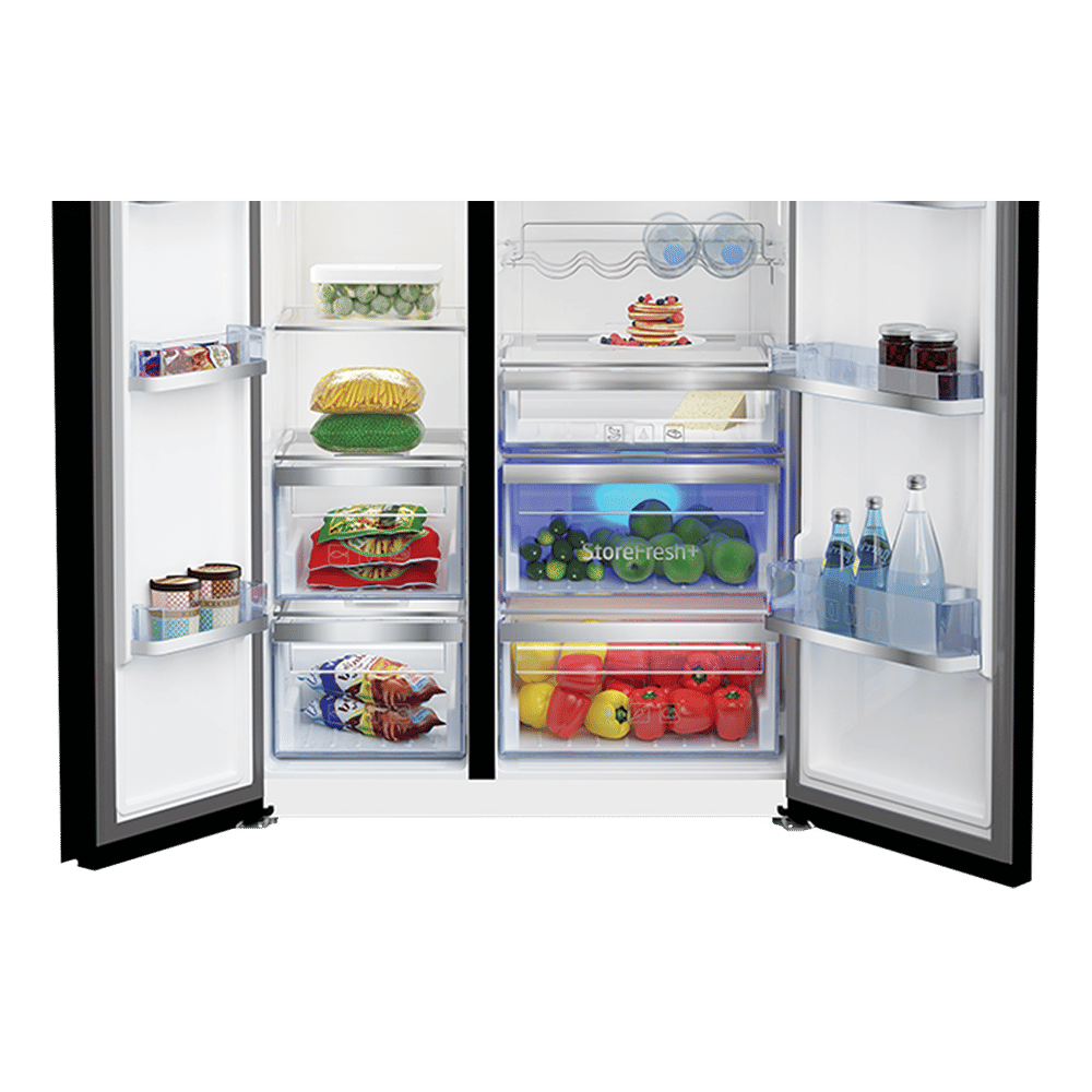 Buy Voltas Beko 640 Litres Frost Free Side by Side Refrigerator with